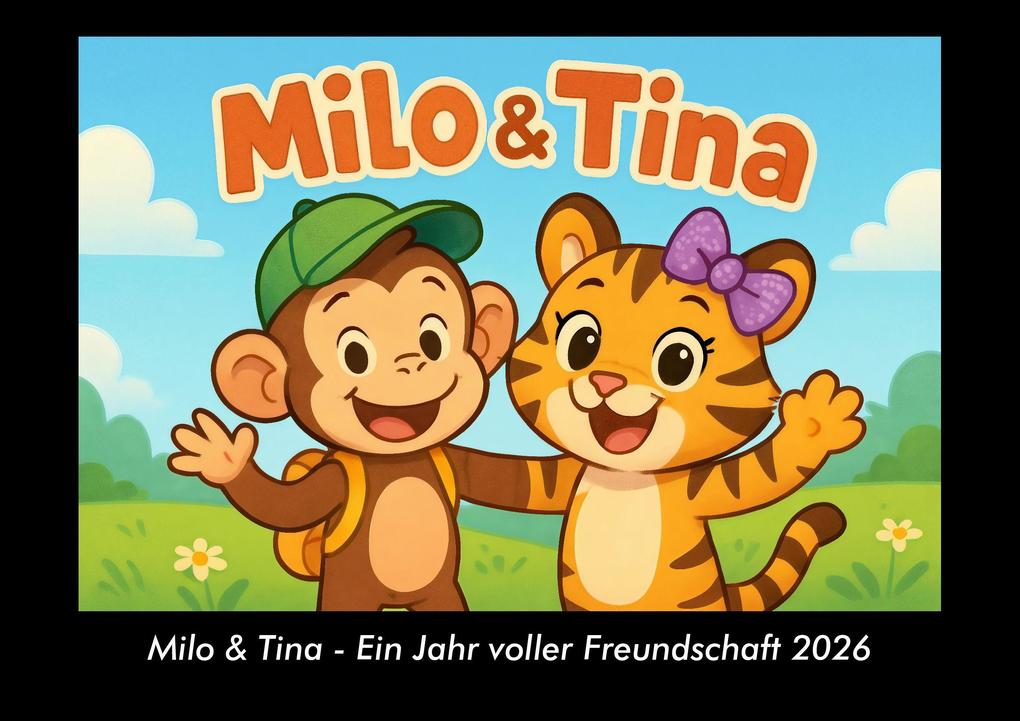 Milo & Tina - Ein Jahr voller Freundschaft 2026 Fotokalender DIN A3