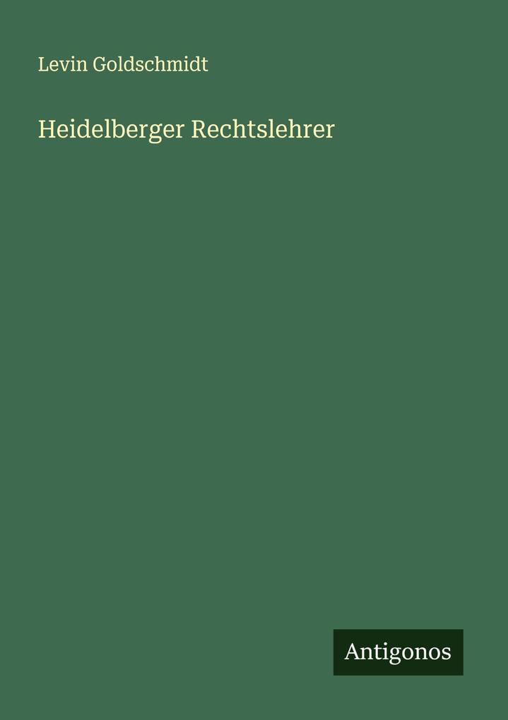 Heidelberger Rechtslehrer