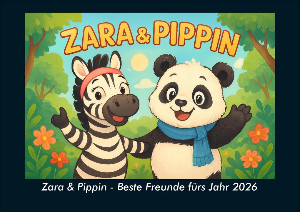 Zara & Pippin - Beste Freunde fürs Jahr 2026 Fotokalender DIN A4