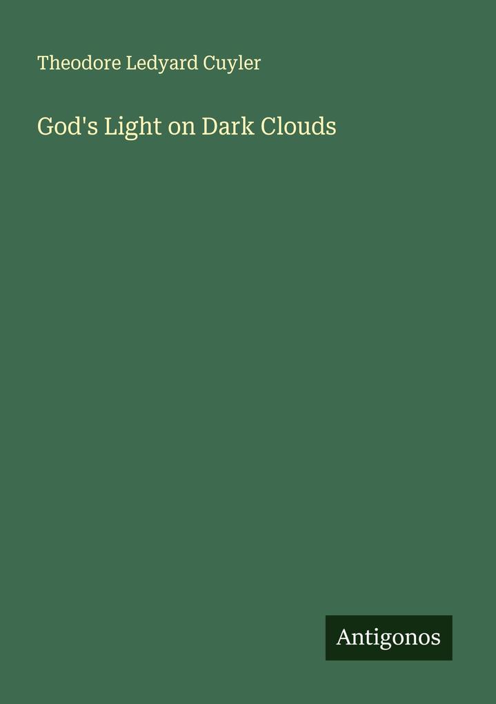 God's Light on Dark Clouds