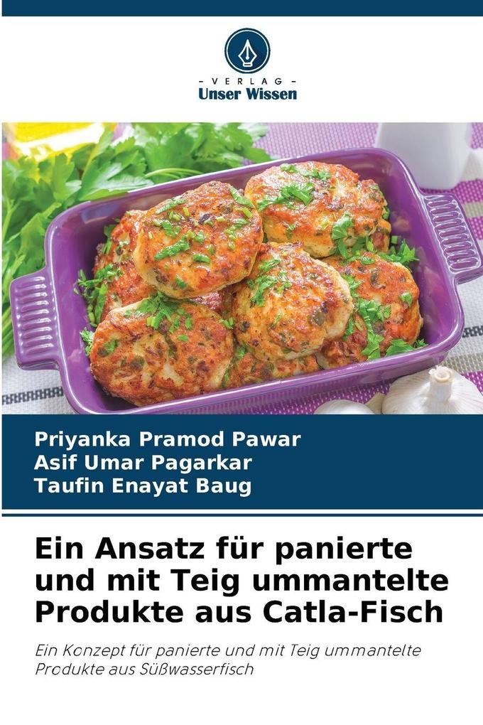 Ein Ansatz für panierte und mit Teig ummantelte Produkte aus Catla-Fisch