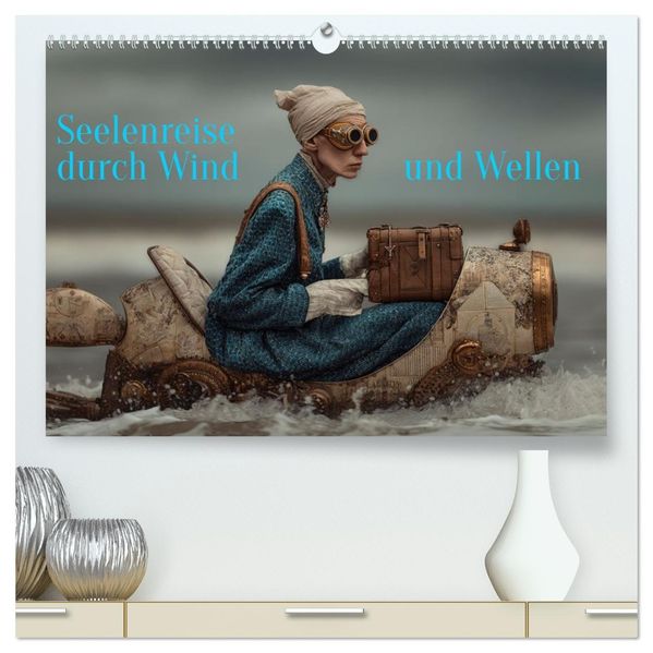 Seelenreise durch Wind und Wellen (hochwertiger Premium Wandkalender 2026 DIN A2 quer) Kunstdruck in Hochglanz