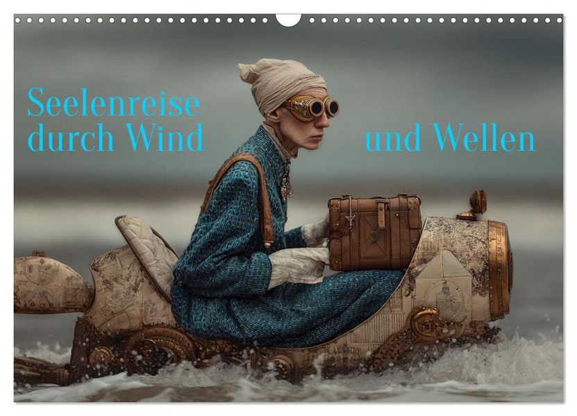 Seelenreise durch Wind und Wellen (Wandkalender 2026 DIN A3 quer) CALVENDO Monatskalender