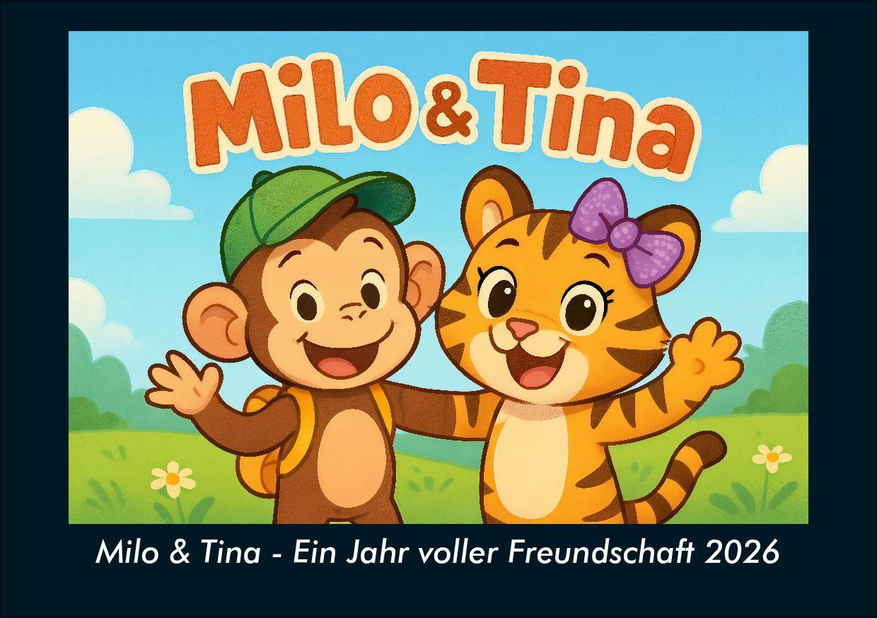 Milo & Tina - Ein Jahr voller Freundschaft 2026 Fotokalender DIN A5