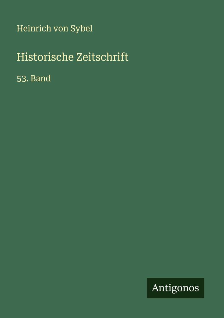 Historische Zeitschrift