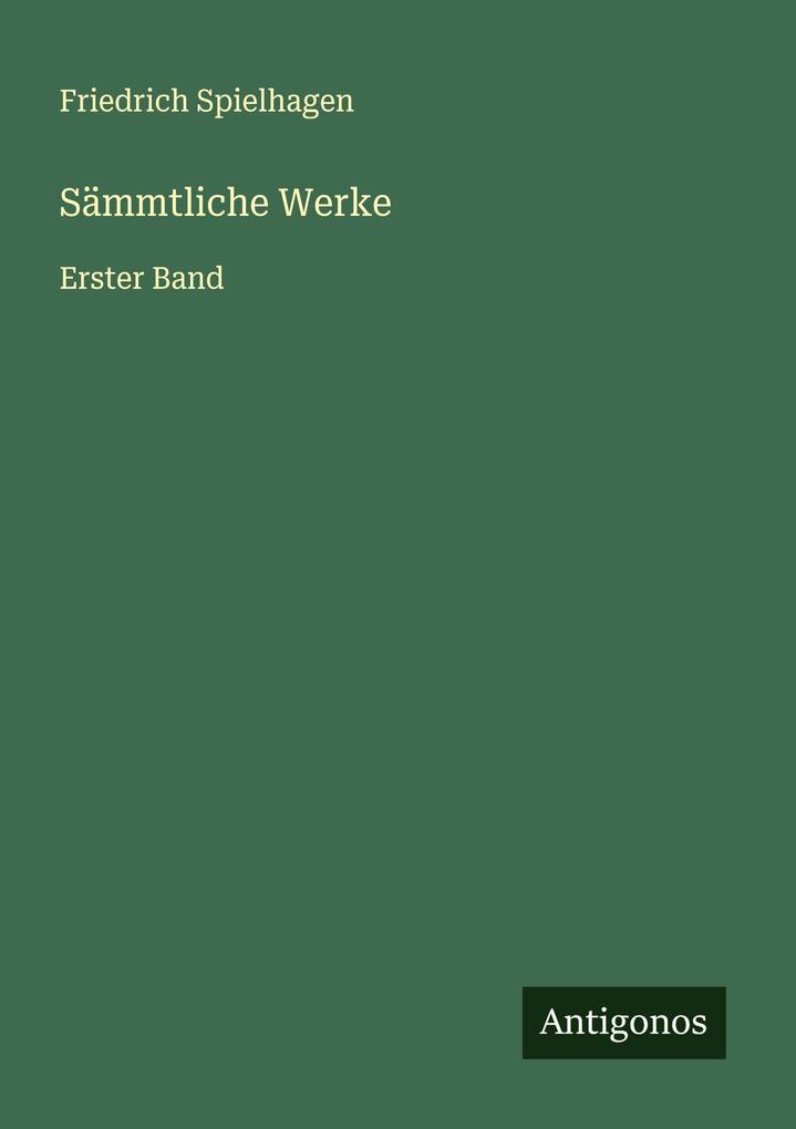 Sämmtliche Werke