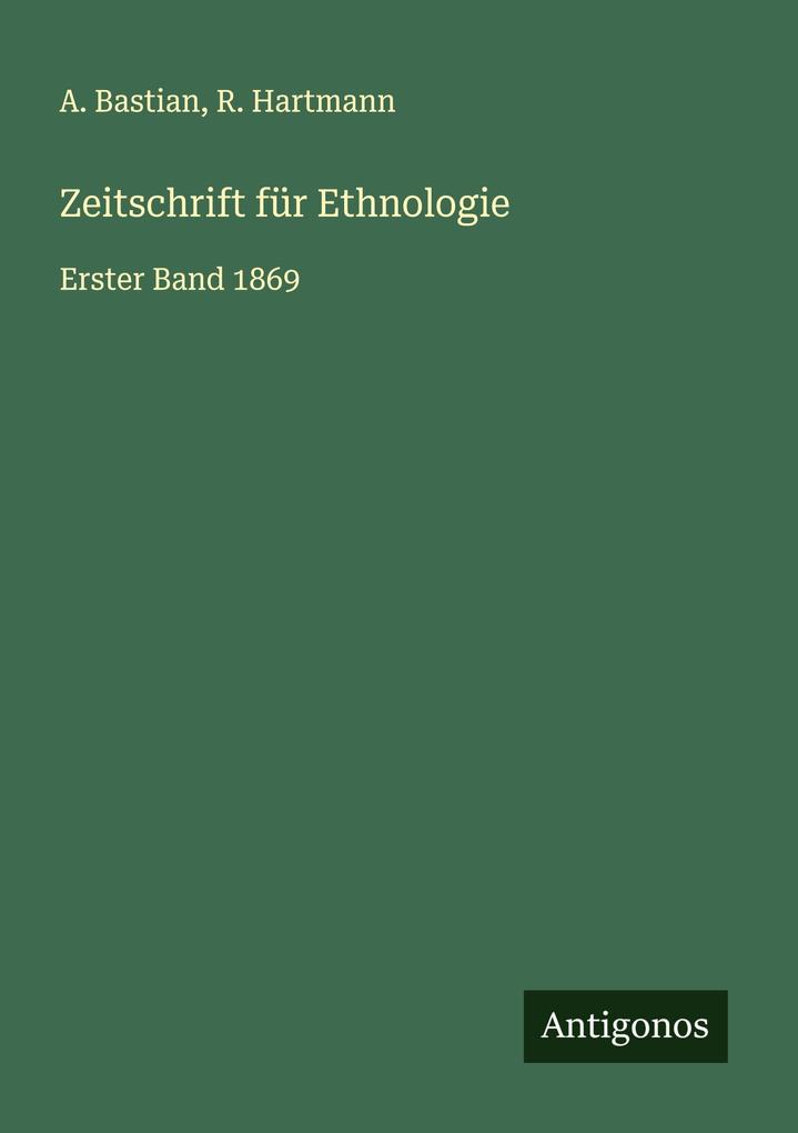 Zeitschrift für Ethnologie