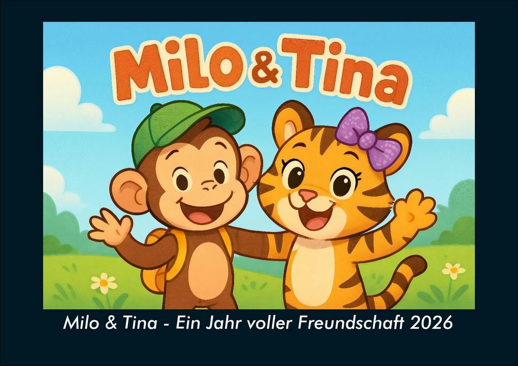 Milo & Tina - Ein Jahr voller Freundschaft 2026 Fotokalender DIN A4