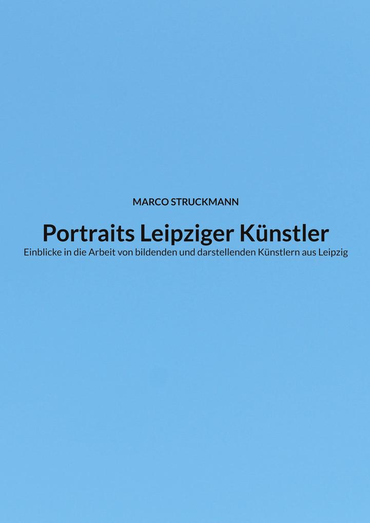 Portraits Leipziger Künstler