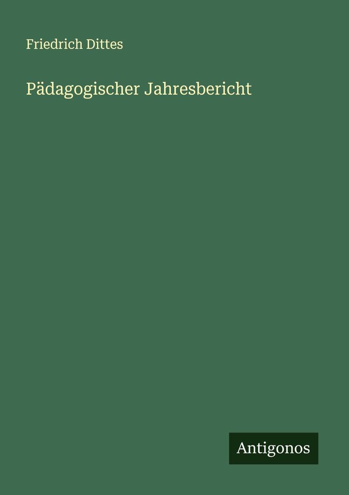 Pädagogischer Jahresbericht