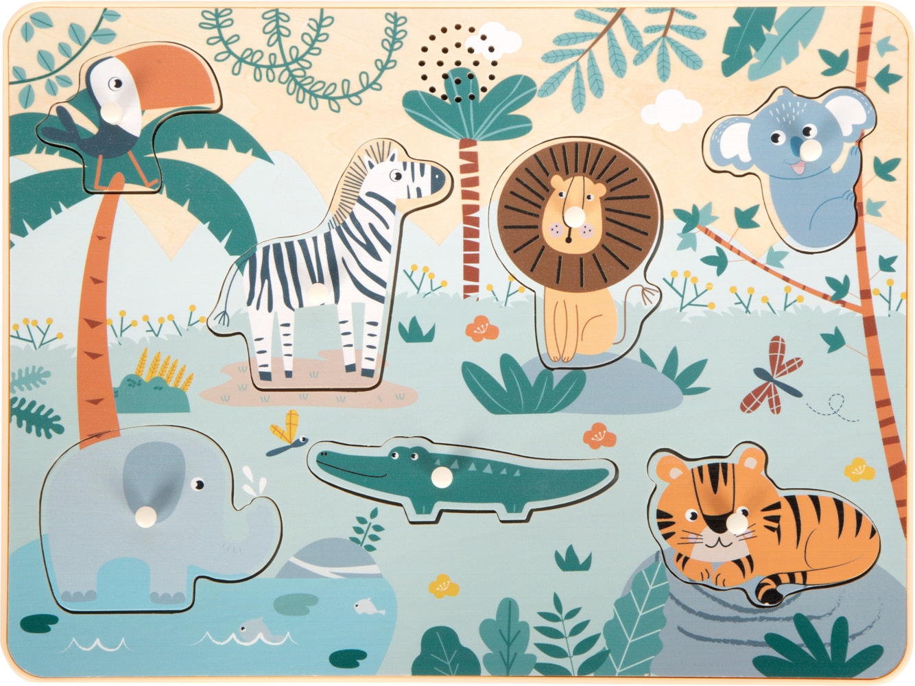 Setzpuzzle Tierlaute 'Safari'