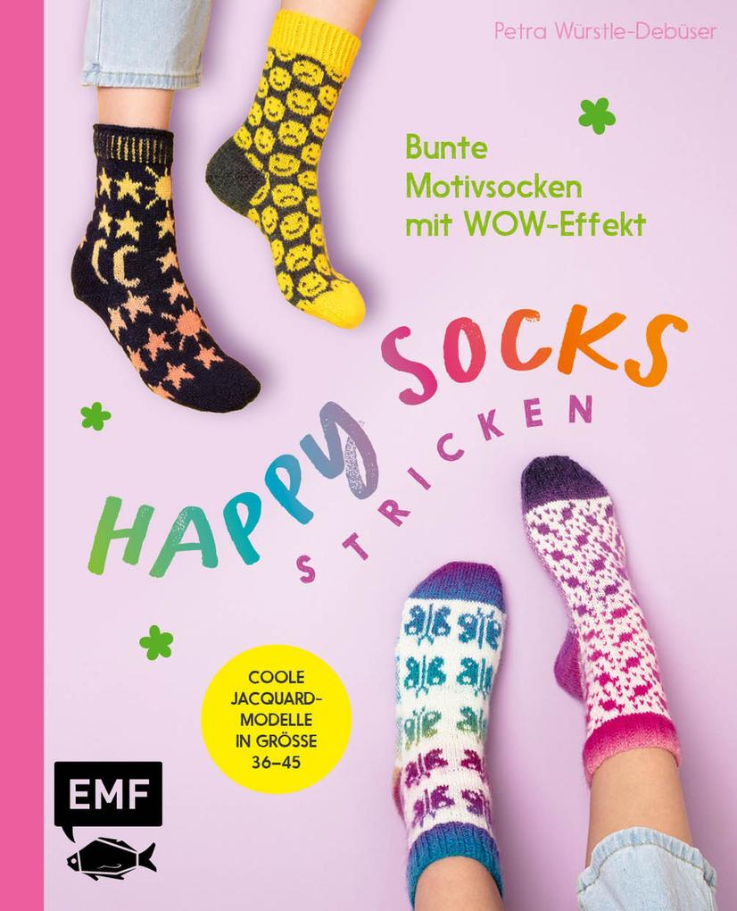 Edition Michael Fischer Happy Socks Stricken