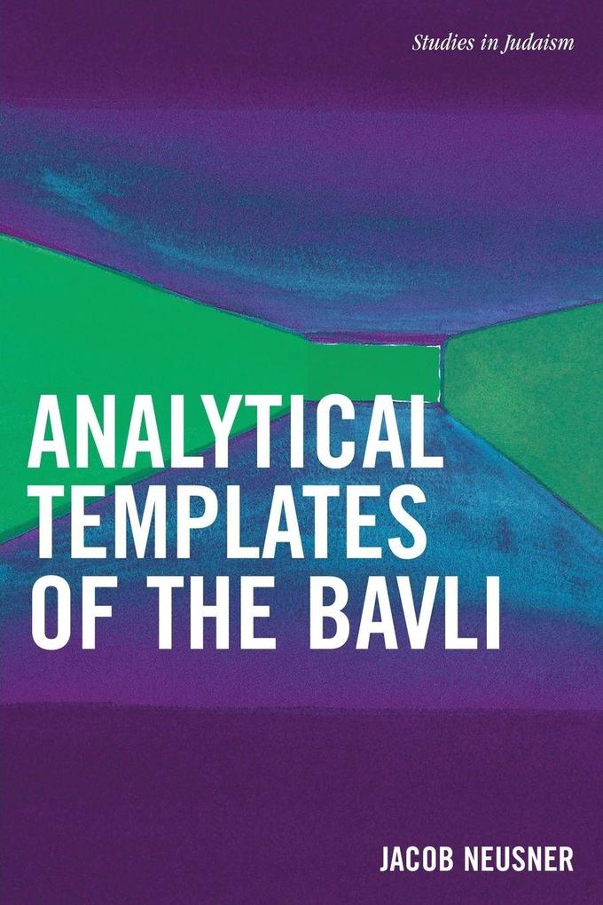 Analytical Templates of the Bavli
