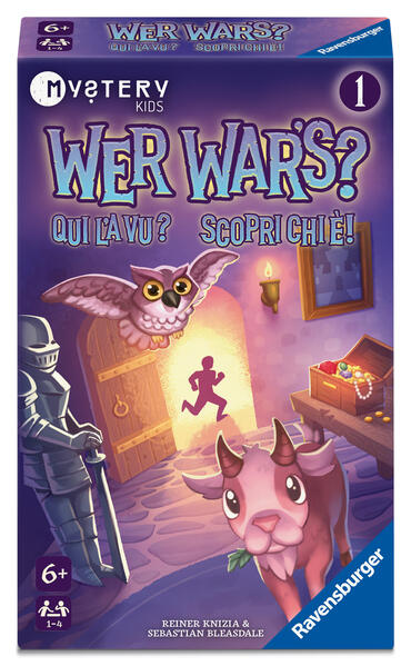 Wer war's Mystery Kids 1: Im Schloss - Reisespiel ab 6 Jahre