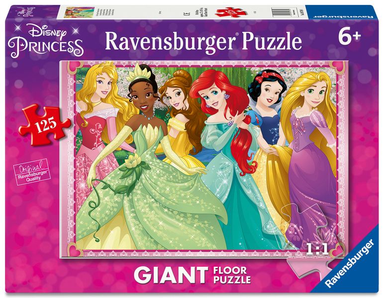Kinderpuzzle 125 Teile - Disney Prinzessinnen - Die Disney Prinzessinnen