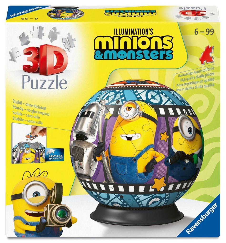 Ravensburger Puzzle 3D Ball Minions 3