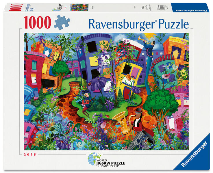 Erwachsenenpuzzle 1000 Teile - Marienkäferweg