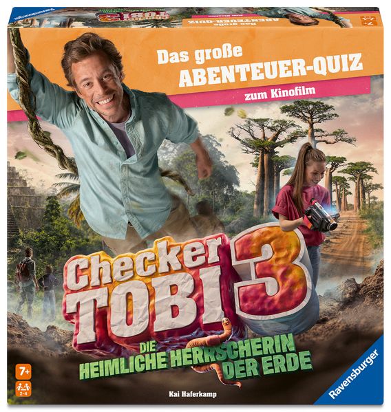 Checker Tobi - Das große Abenteuer-Quiz - Ravensburger ab 7 Jahre