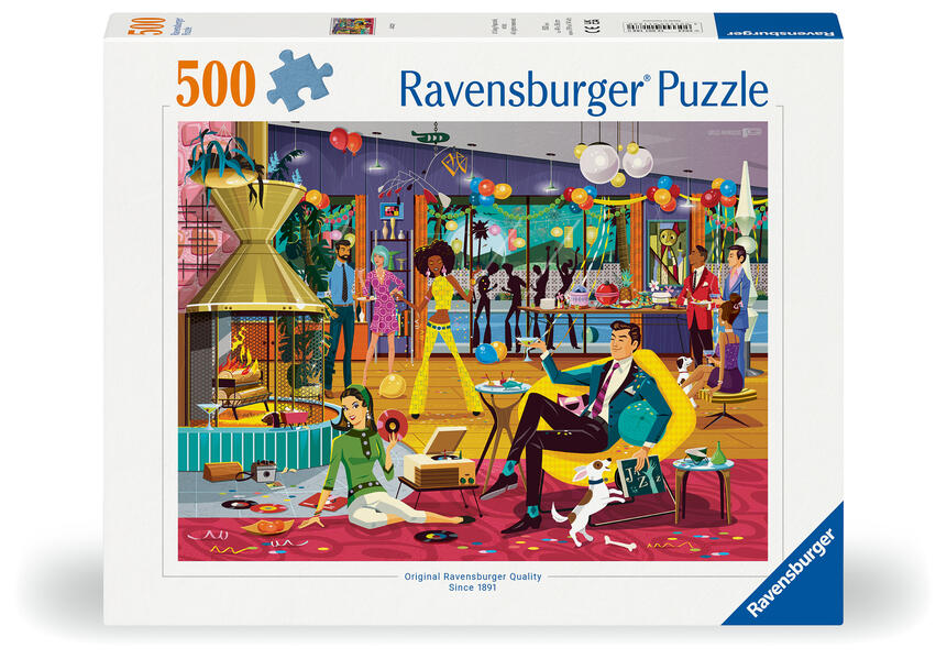 Erwachsenenpuzzle 500 Teile - Jazzy!