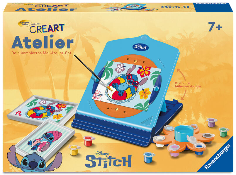 CreArt Malen nach Zahlen Kinder - Atelier Disney Stitch