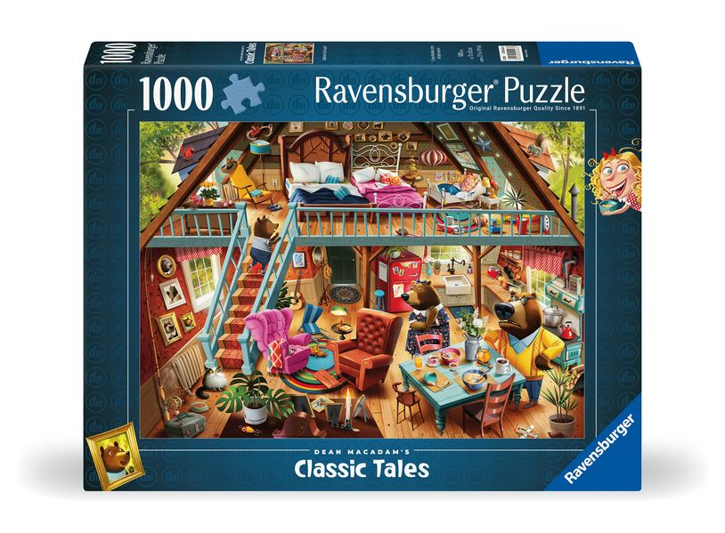 Erwachsenenpuzzle 1000 Teile - Dean Mac Adam: Das Märchen von Goldlöckchen