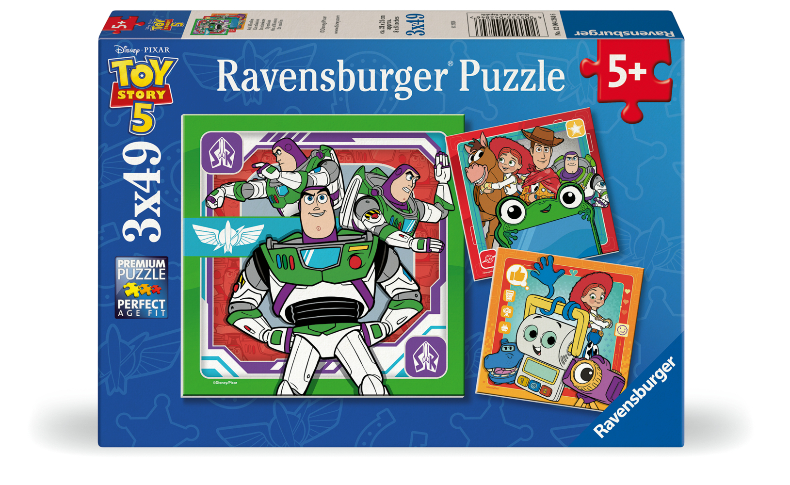 Kinderpuzzle 3x49 Teile - Disney / Pixar Toy Story - Toy Story 5
