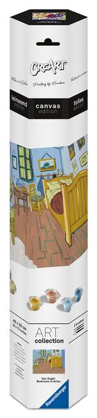 CreArt Malen nach Zahlen Art Collection - Schlafzimmer in Arles (Van Gogh)