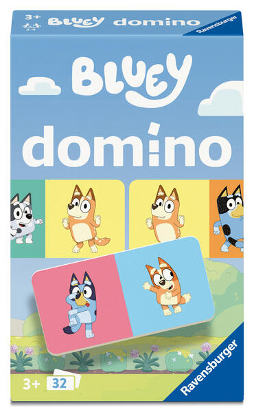 Bluey Domino - Reisespiel ab 3 Jahre