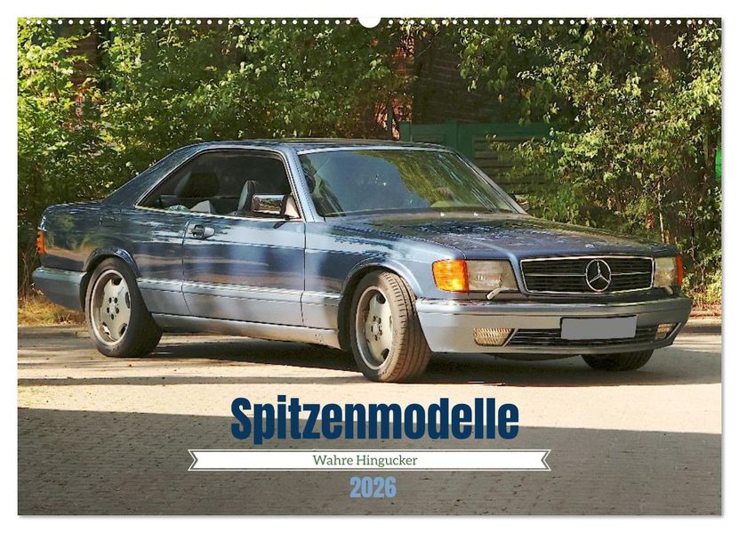 Spitzenmodelle - Wahre Hingucker (Wandkalender 2026 DIN A2 quer) CALVENDO Monatskalender