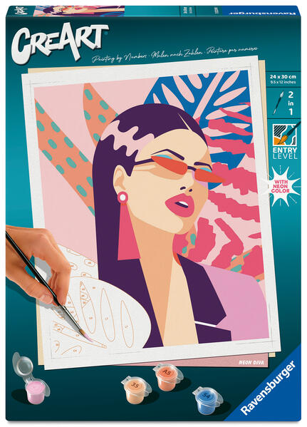 CreArt Adults Trend - Neon Diva