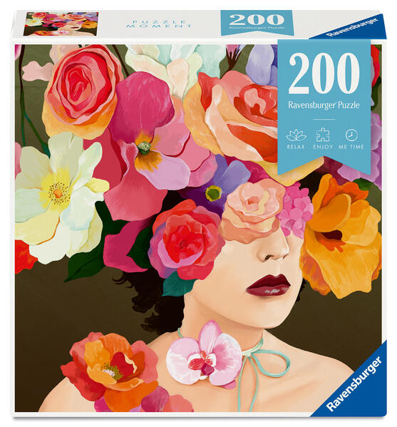 Erwachsenenpuzzle 200 Teile - Rose