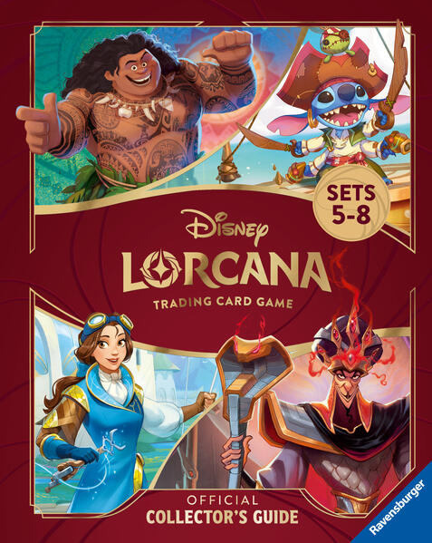 Ravensburger Verlag Disney Lorcana Trading Card Game - Official Collector's Guide, Sets 5-8 En