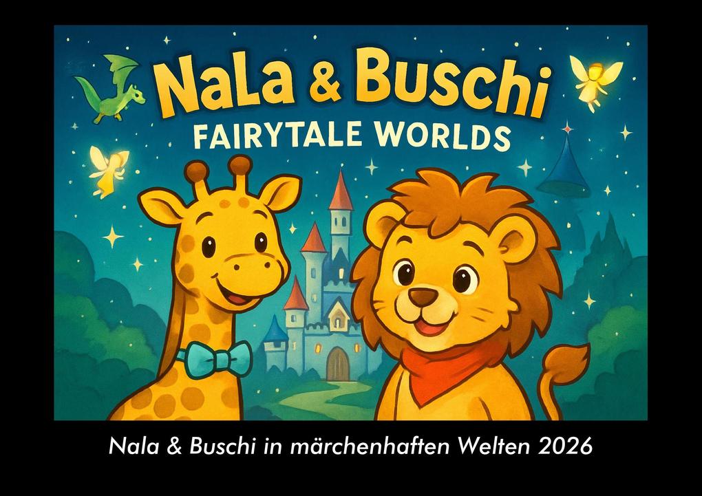 Nala & Buschi in märchenhaften Welten 2026 Fotokalender DIN A3