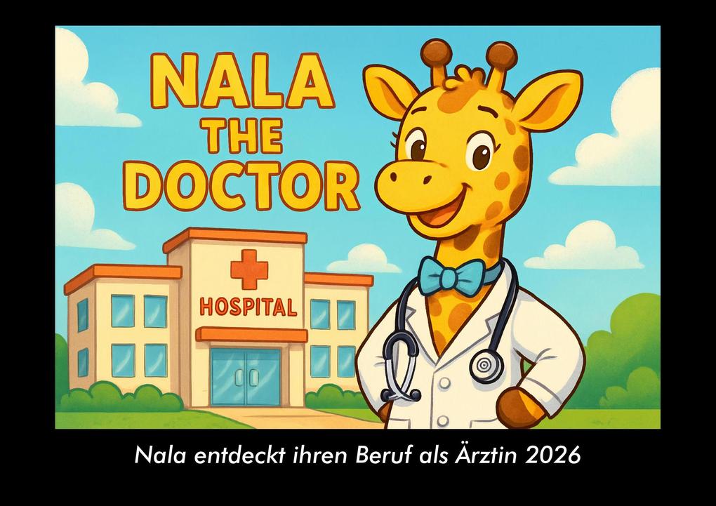 Nala entdeckt ihren Beruf als Ärztin 2026 Fotokalender DIN A3