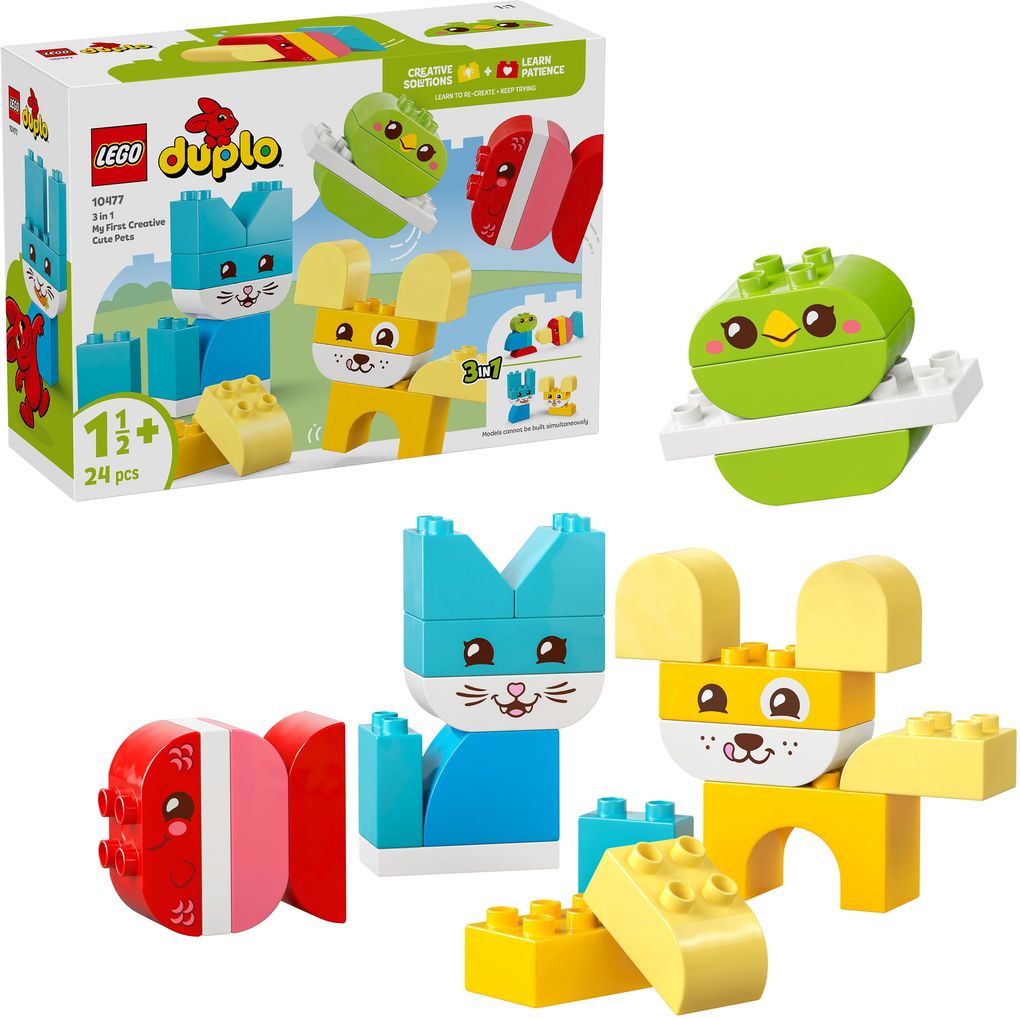 10477 LEGO® DUPLO® 3-in-1 Kreative Tiere (10477)  Spielzeug