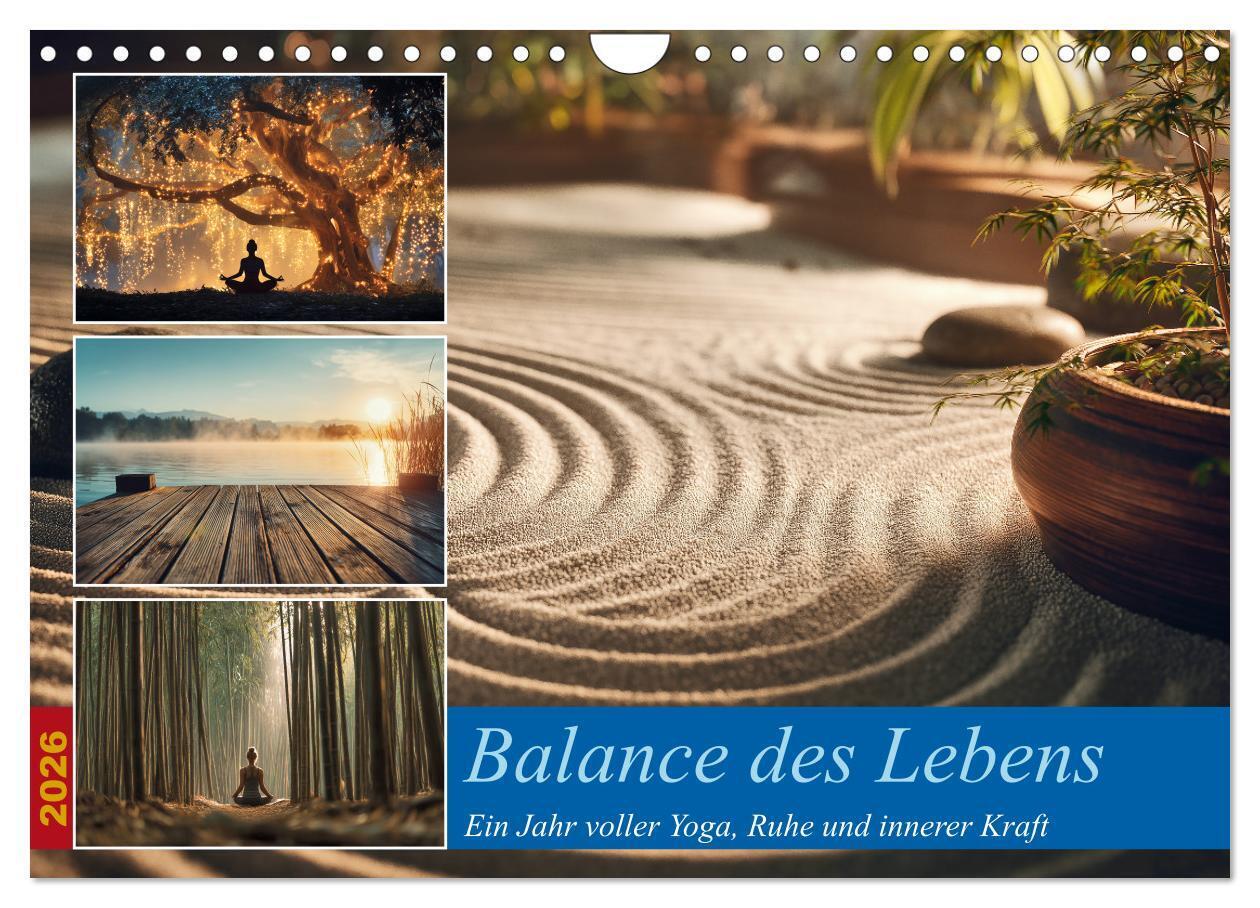 Balance des Lebens (Wandkalender 2026 DIN A4 quer) CALVENDO Monatskalender