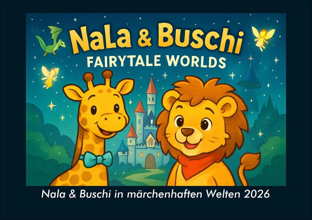 Nala & Buschi in märchenhaften Welten 2026 Fotokalender DIN A4