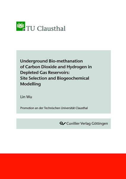 Underground Bio-methanation of Carbon Dioxide and Hydrogen in Depleted Gas Reservoirs: Site Selection and Biogeochemical Modelling
