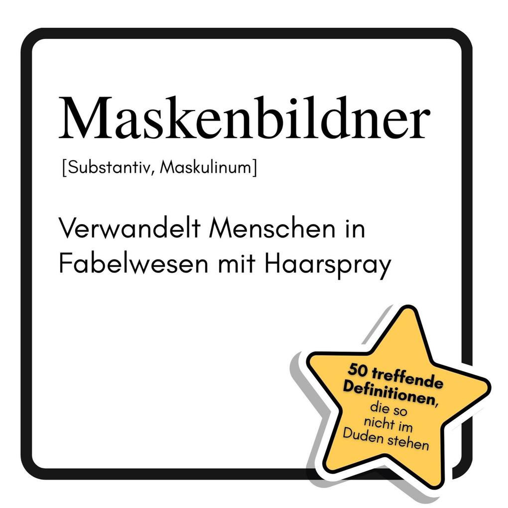 Maskenbildner