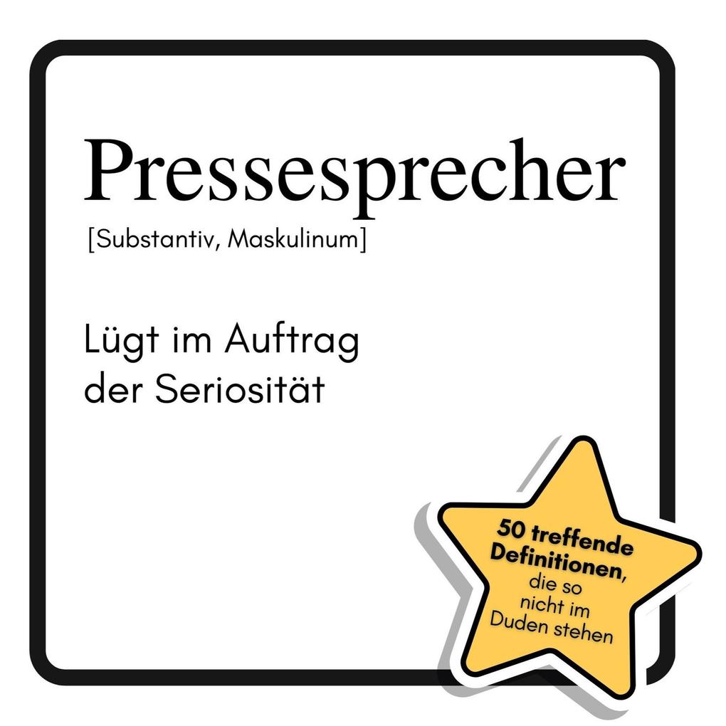 Pressesprecher