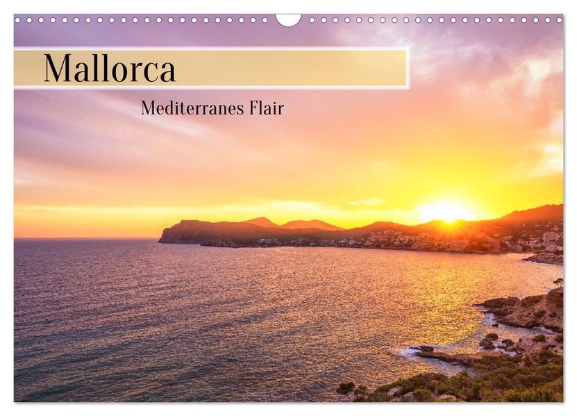 Mallorca - Mediterranes Flair (Wandkalender 2026 DIN A3 quer) CALVENDO Monatskalender