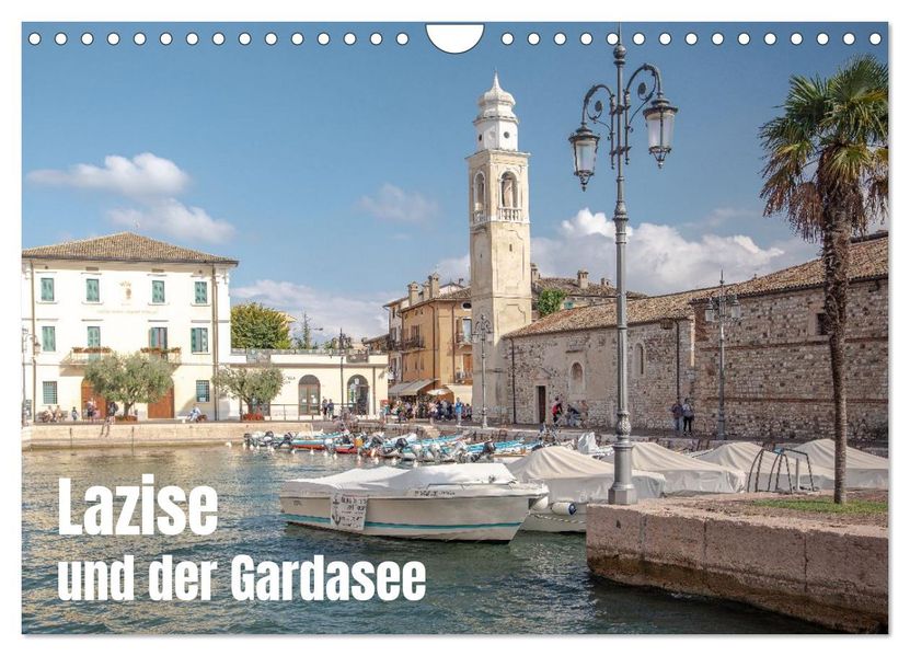 Lazise und der Gardasee (Wandkalender 2026 DIN A4 quer) CALVENDO Monatskalender