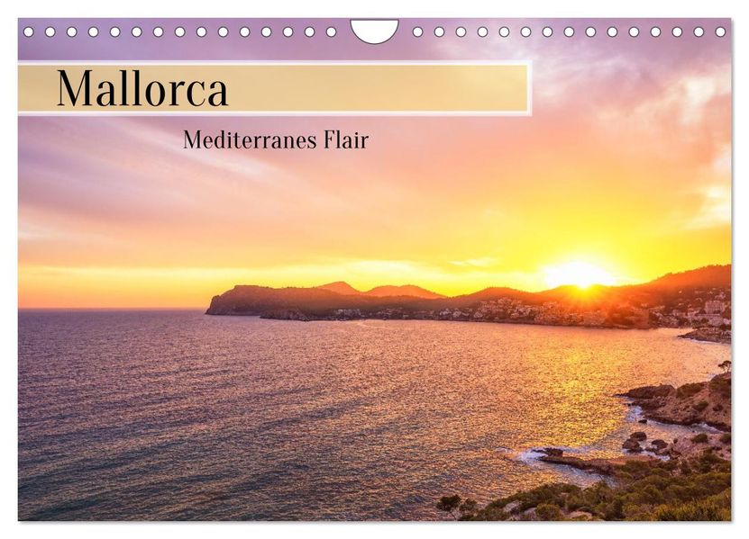 Mallorca - Mediterranes Flair (Wandkalender 2026 DIN A4 quer) CALVENDO Monatskalender