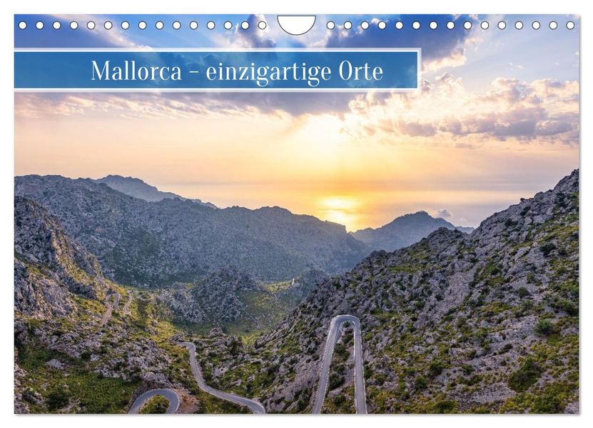 Mallorca - einzigartige Orte (Wandkalender 2026 DIN A4 quer) CALVENDO Monatskalender