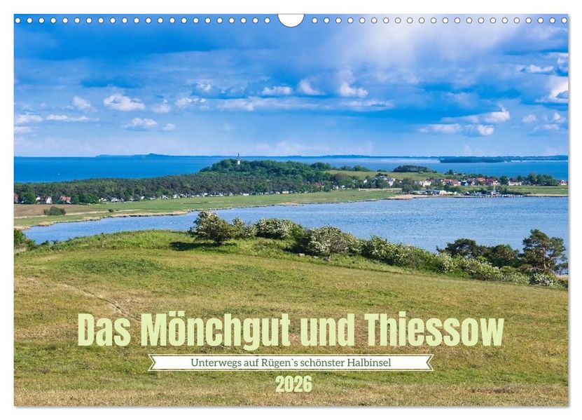 Das Mönchgut und Thiessow (Wandkalender 2026 DIN A3 quer) CALVENDO Monatskalender