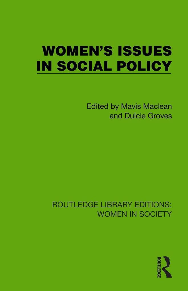 Women's Issues in Social Policy