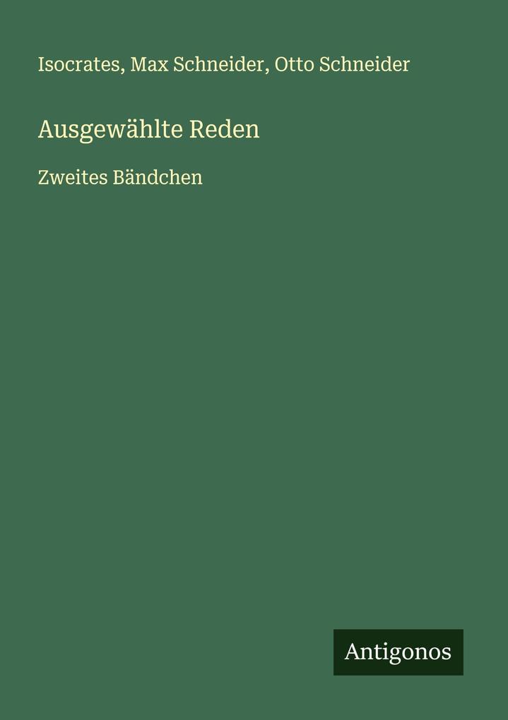 Ausgewählte Reden