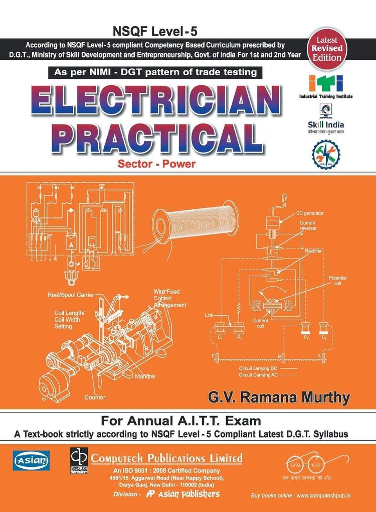 Electrician Practical (Nsqf - 5 Syll.) 1st & 2nd Yr.