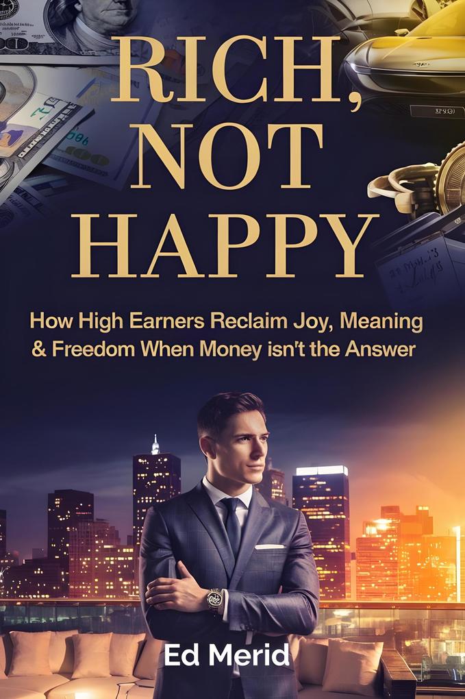 Rich Not Happy : How High Earners Reclaim Joy Meaning & Freedom When Money Isn't the Answer