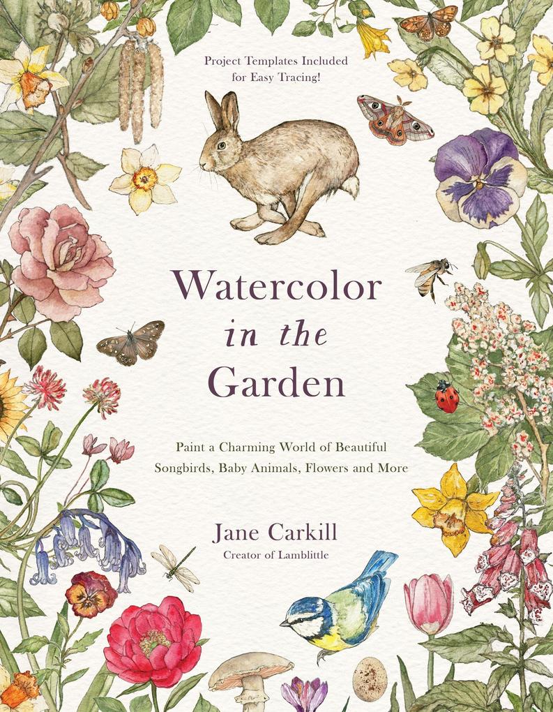 Watercolor in the Garden